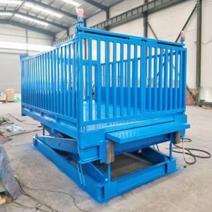 固定式液壓升降裝豬平臺